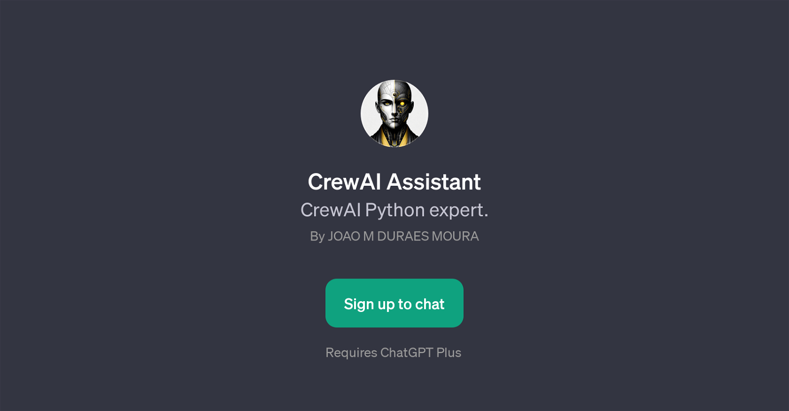CrewAI Assistant website