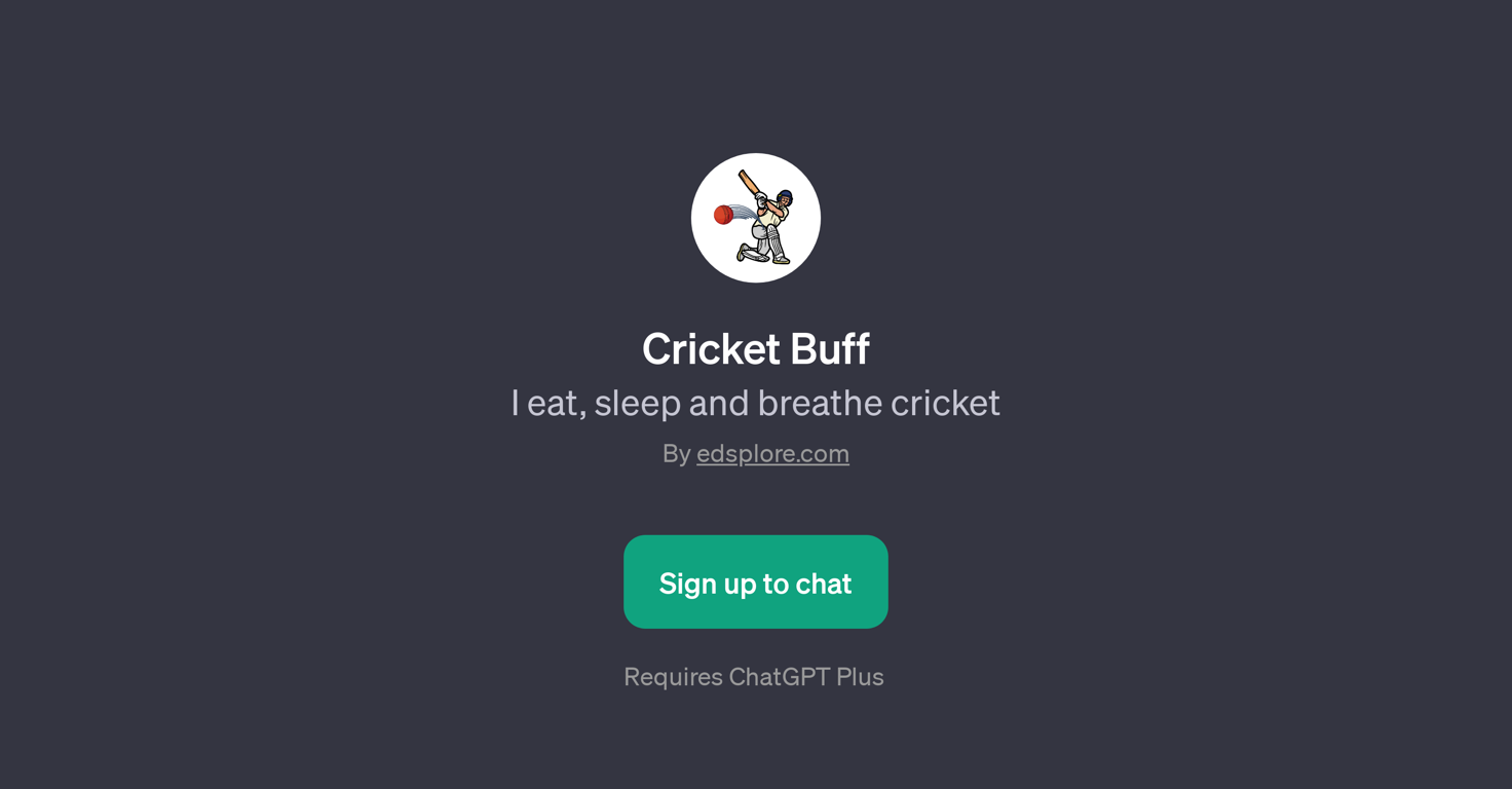 Cricket Buff website