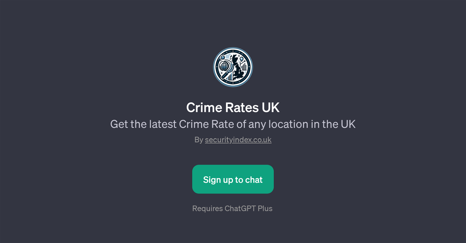 Crime Rates UK website