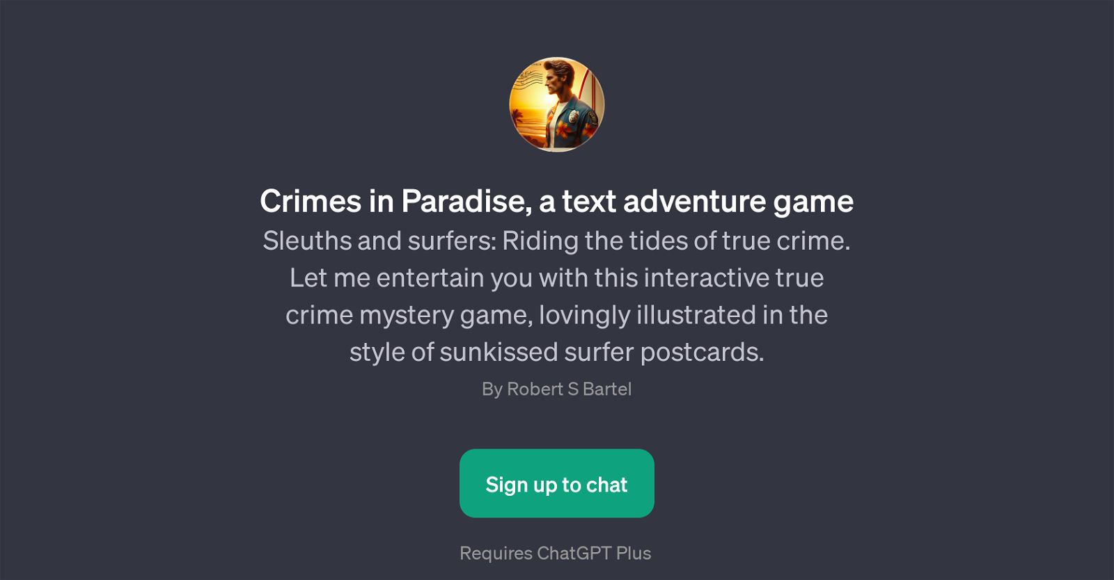 Crimes in Paradise website