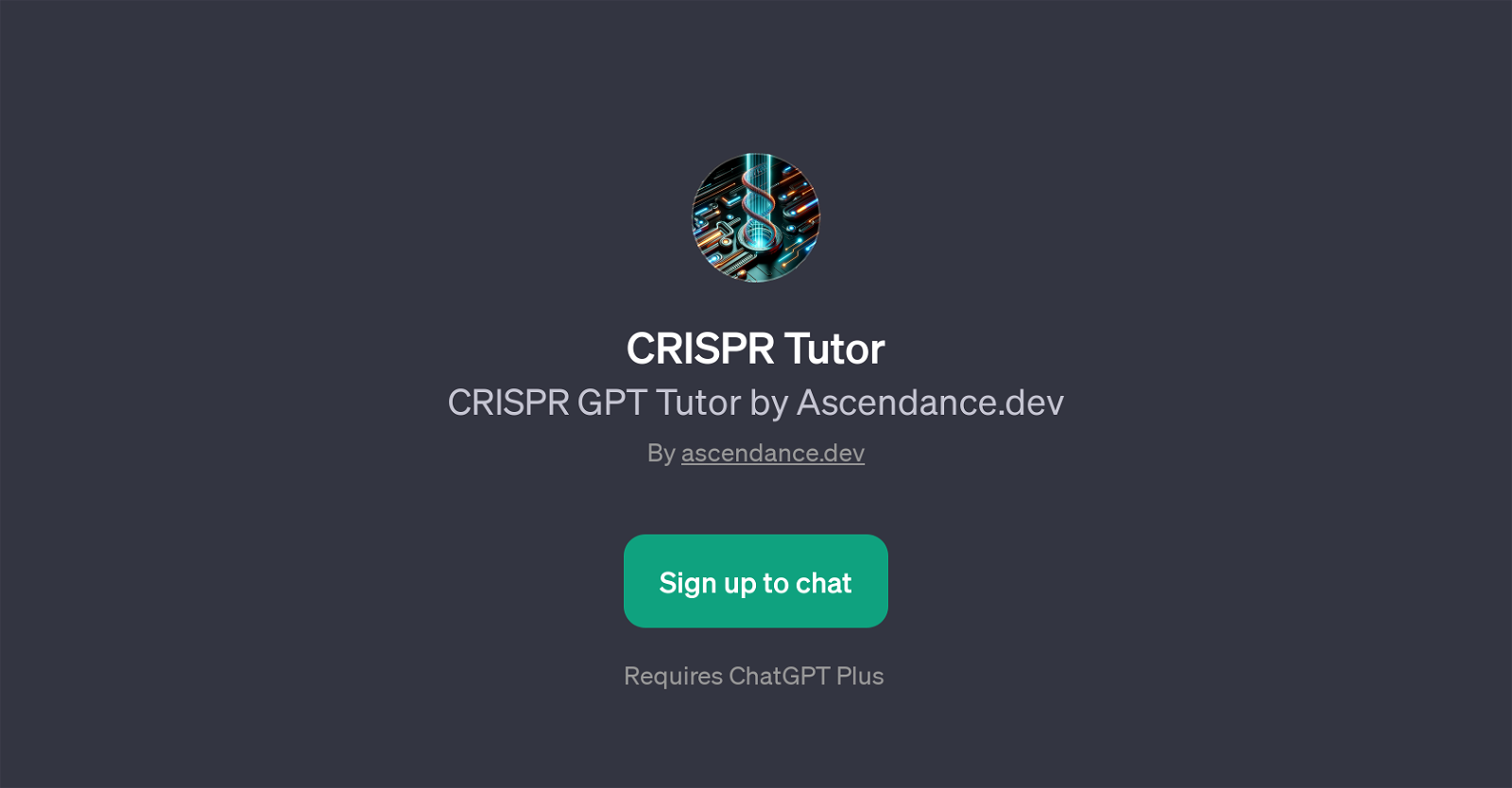 CRISPR Tutor website