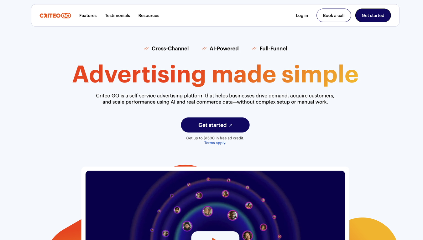 Criteo GO website