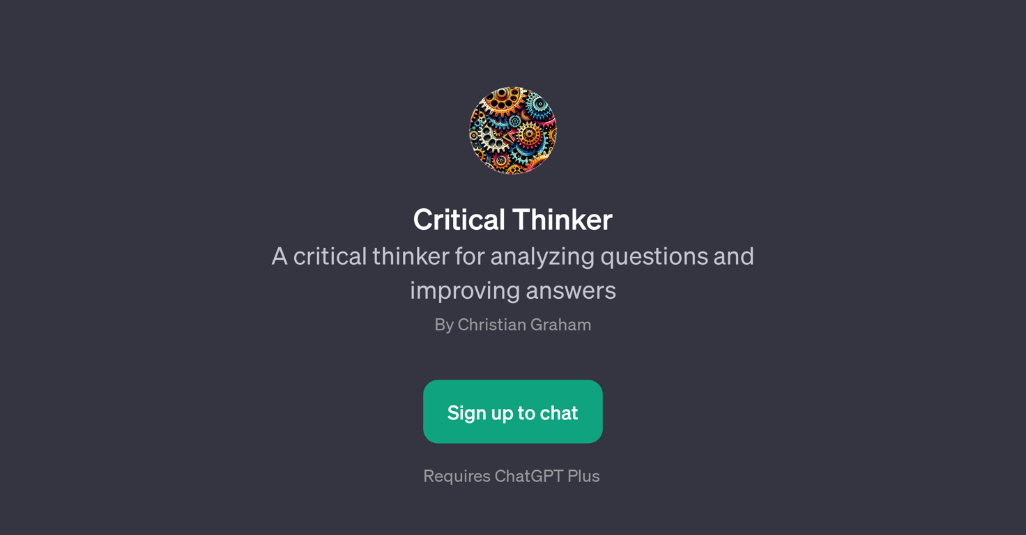 Critical Thinker website