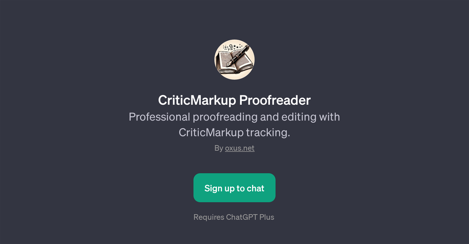 CriticMarkup Proofreader website