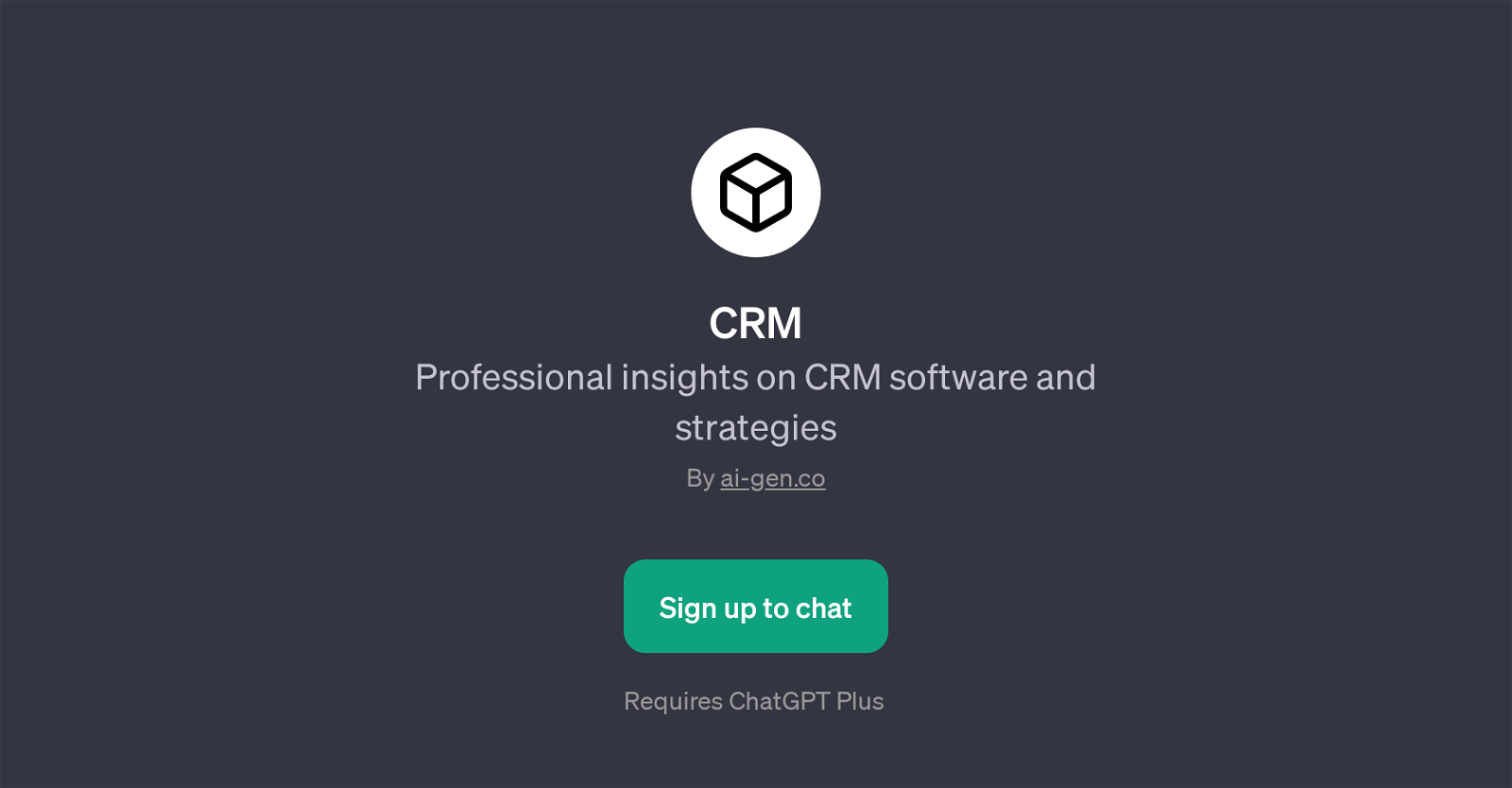CRM website