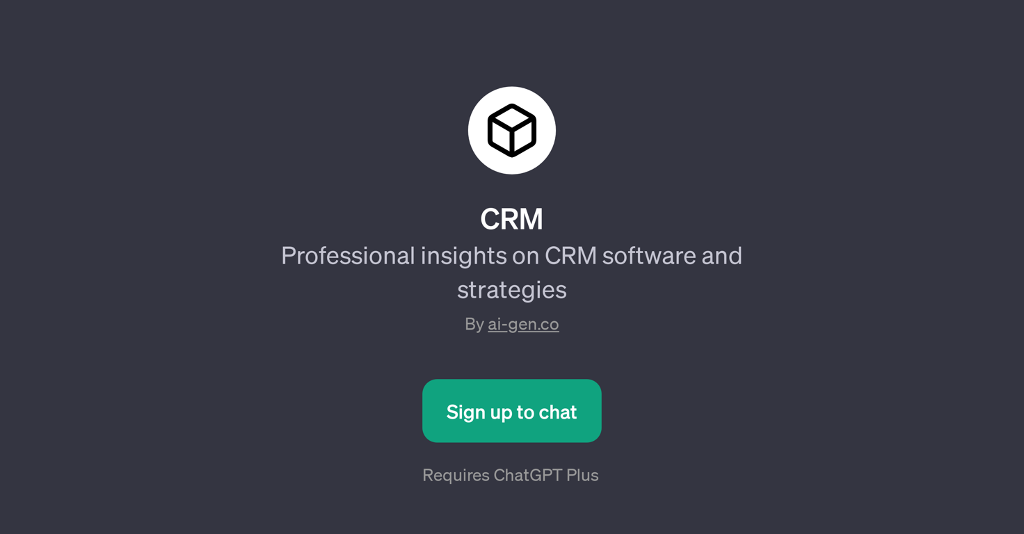 CRM website