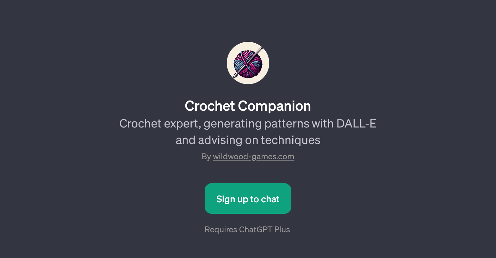 Crochet Companion website