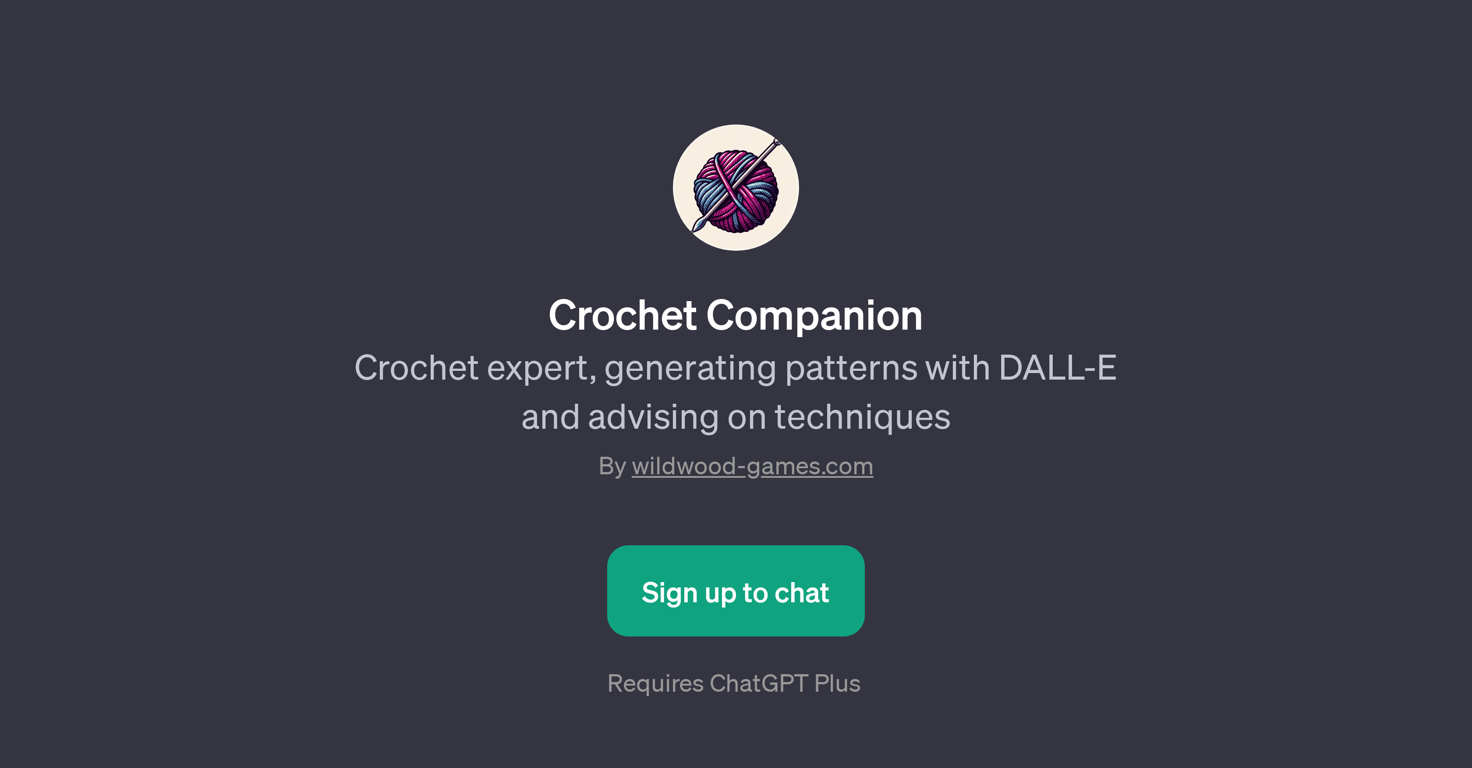 Crochet Companion website