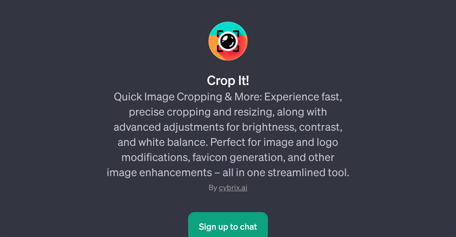 Crop It! website