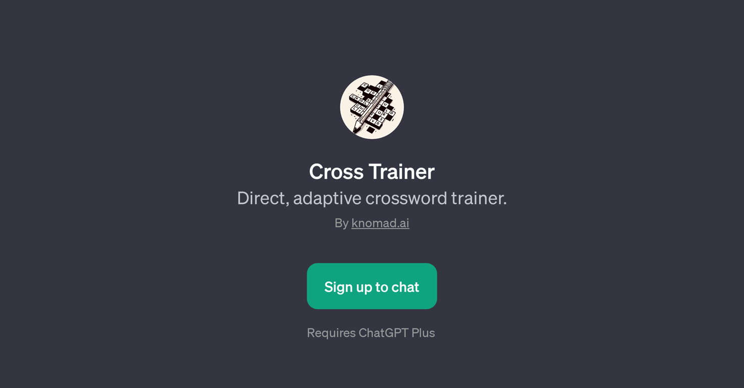 Cross Trainer website