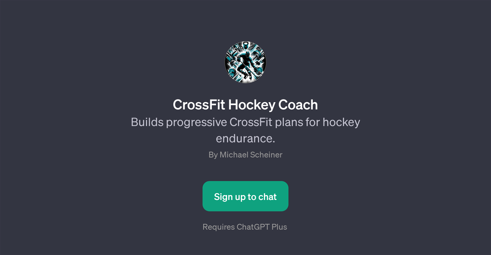 CrossFit Hockey Coach website