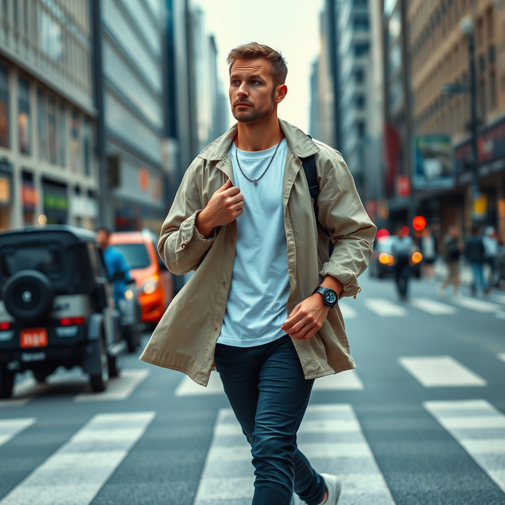 Crosswalk Confidence at Dusk website