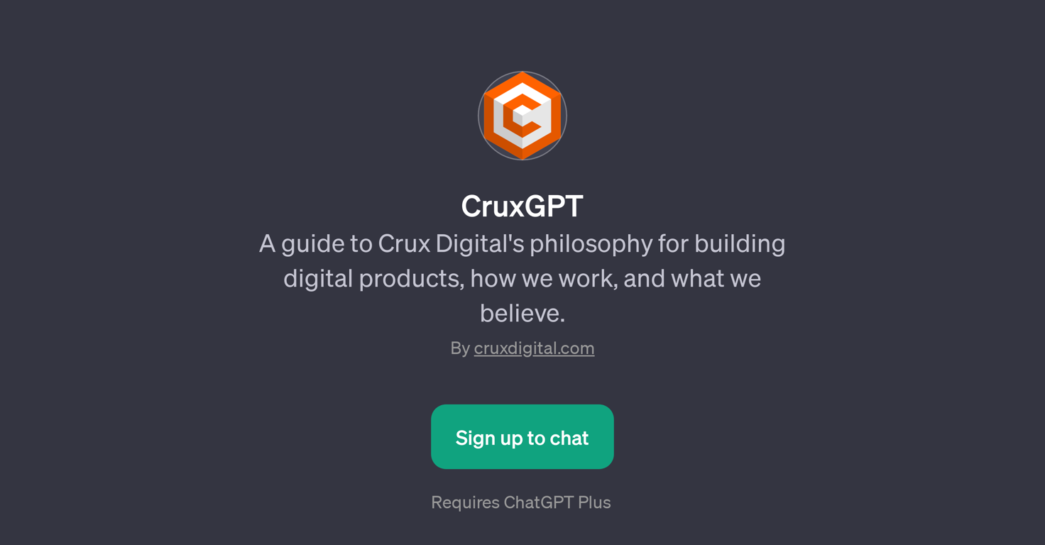 CruxGPT website
