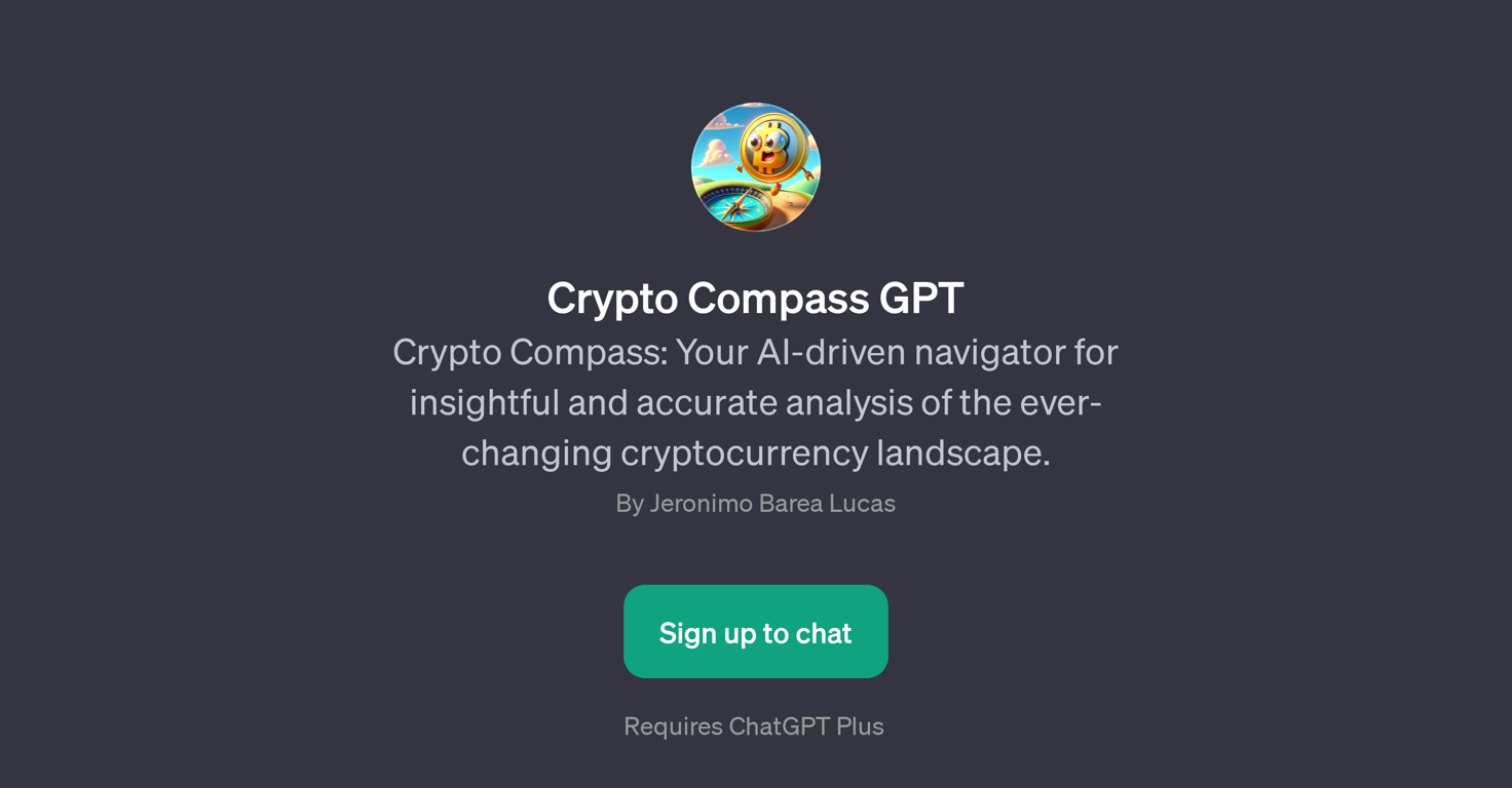 Crypto Compass GPT website
