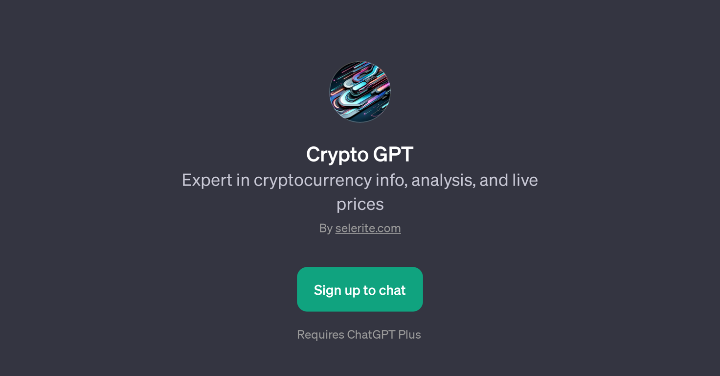 Crypto GPT website