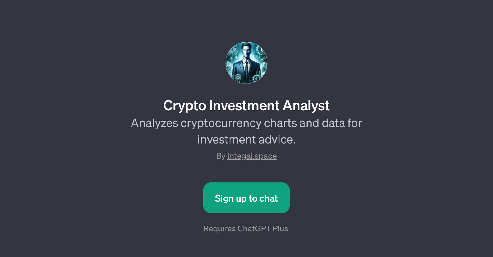 Crypto Investment Analyst website