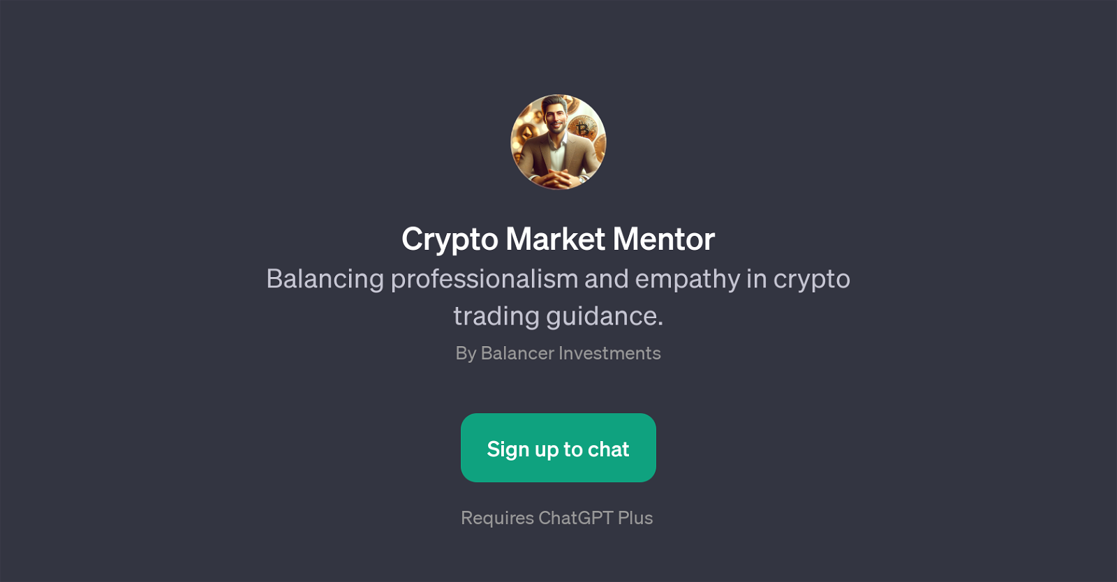Crypto Market Mentor website