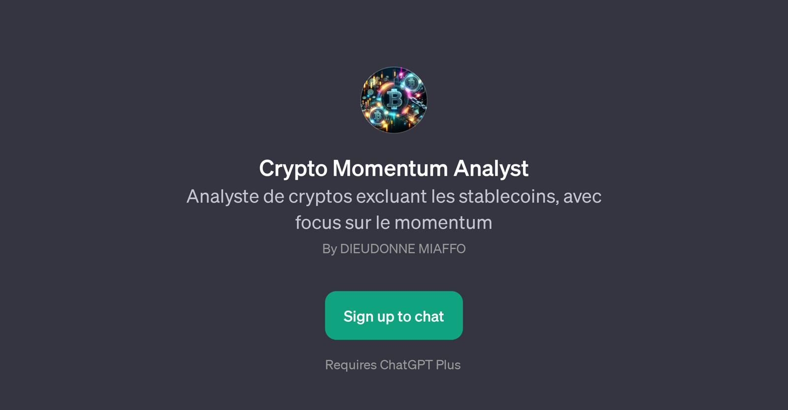 Crypto Momentum Analyst website