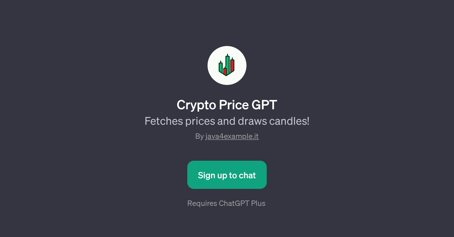 Crypto Price GPT website