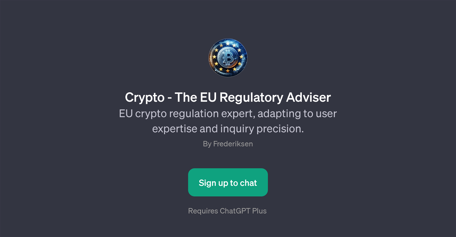 Crypto - The EU Regulatory Adviser website