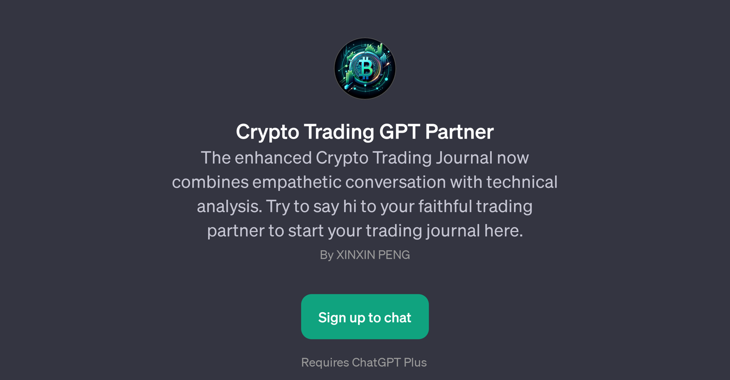 Crypto Trading GPT Partner website