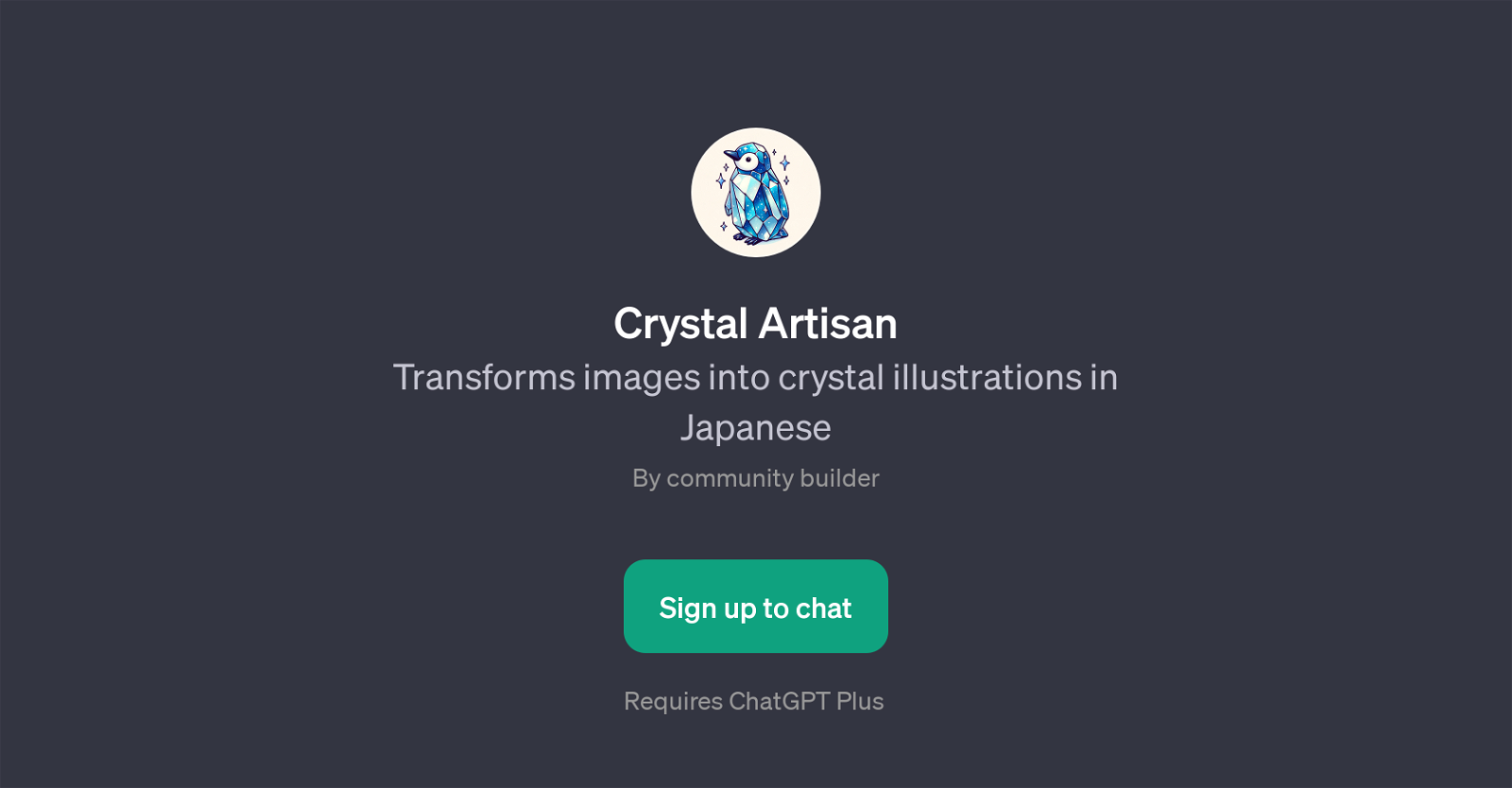 Crystal Artisan website