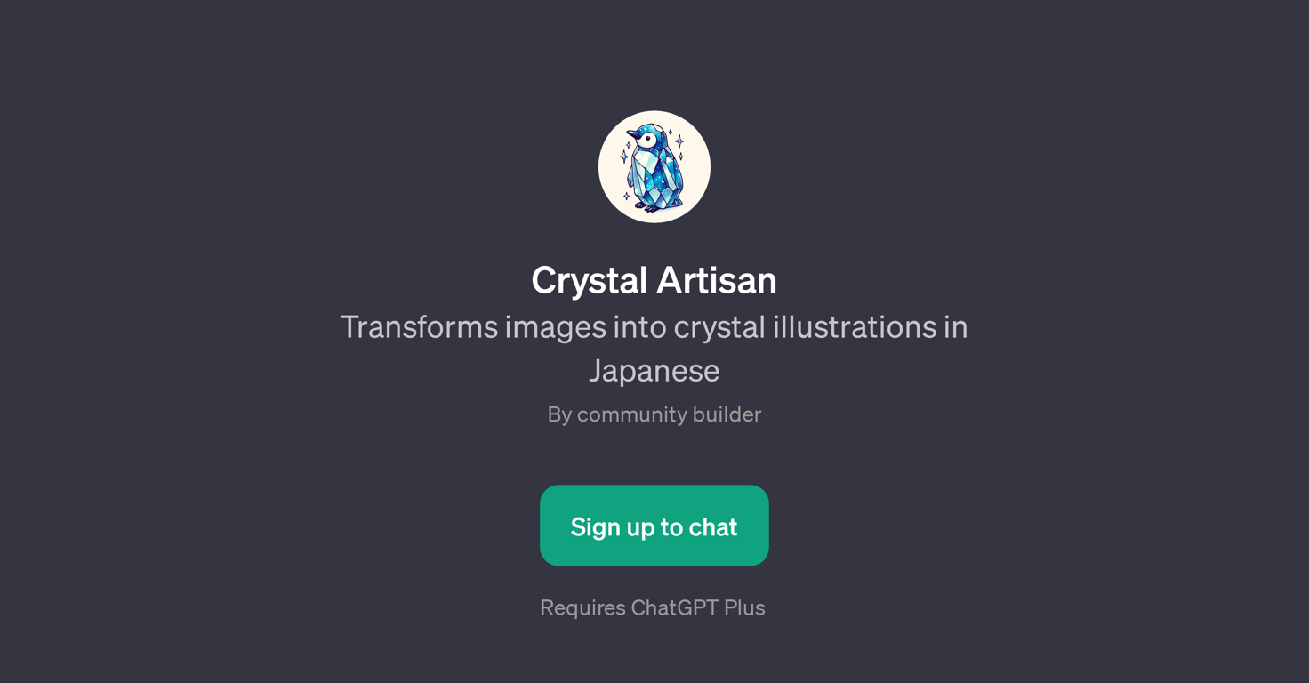 Crystal Artisan website