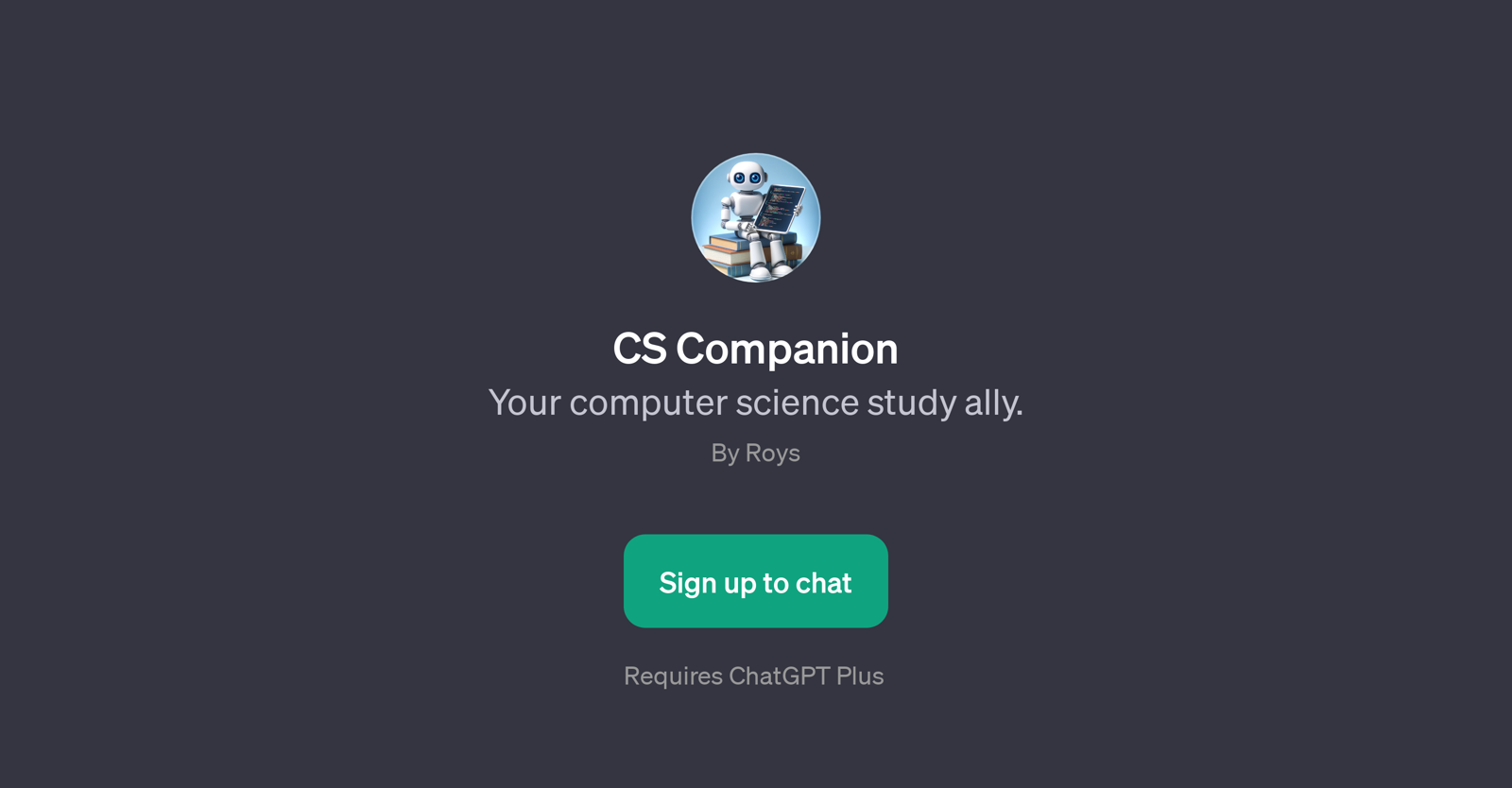 CS Companion website