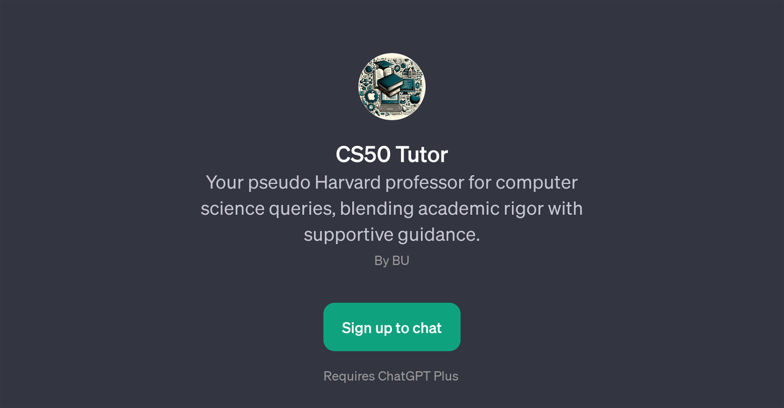 CS50 Tutor website