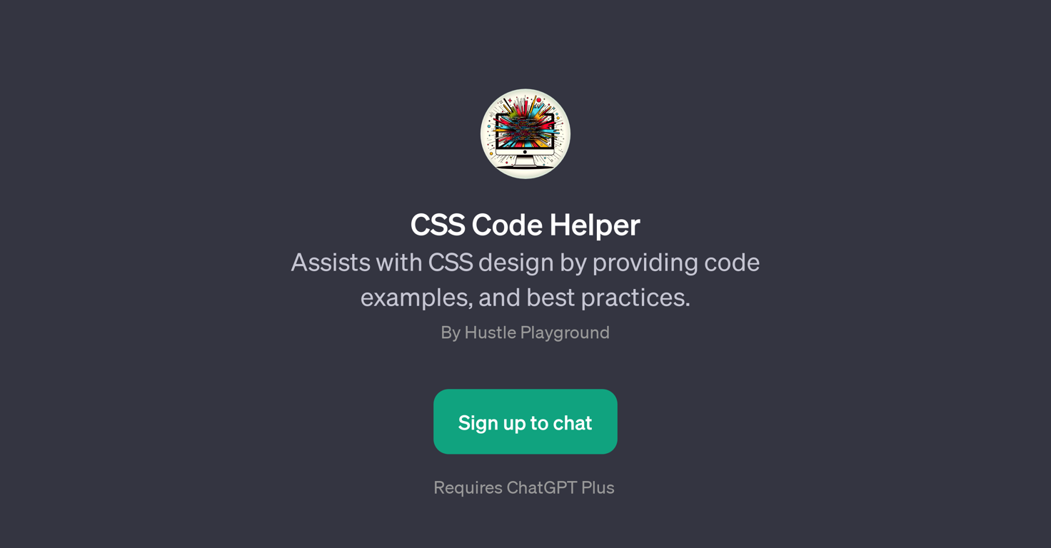 CSS Code Helper website