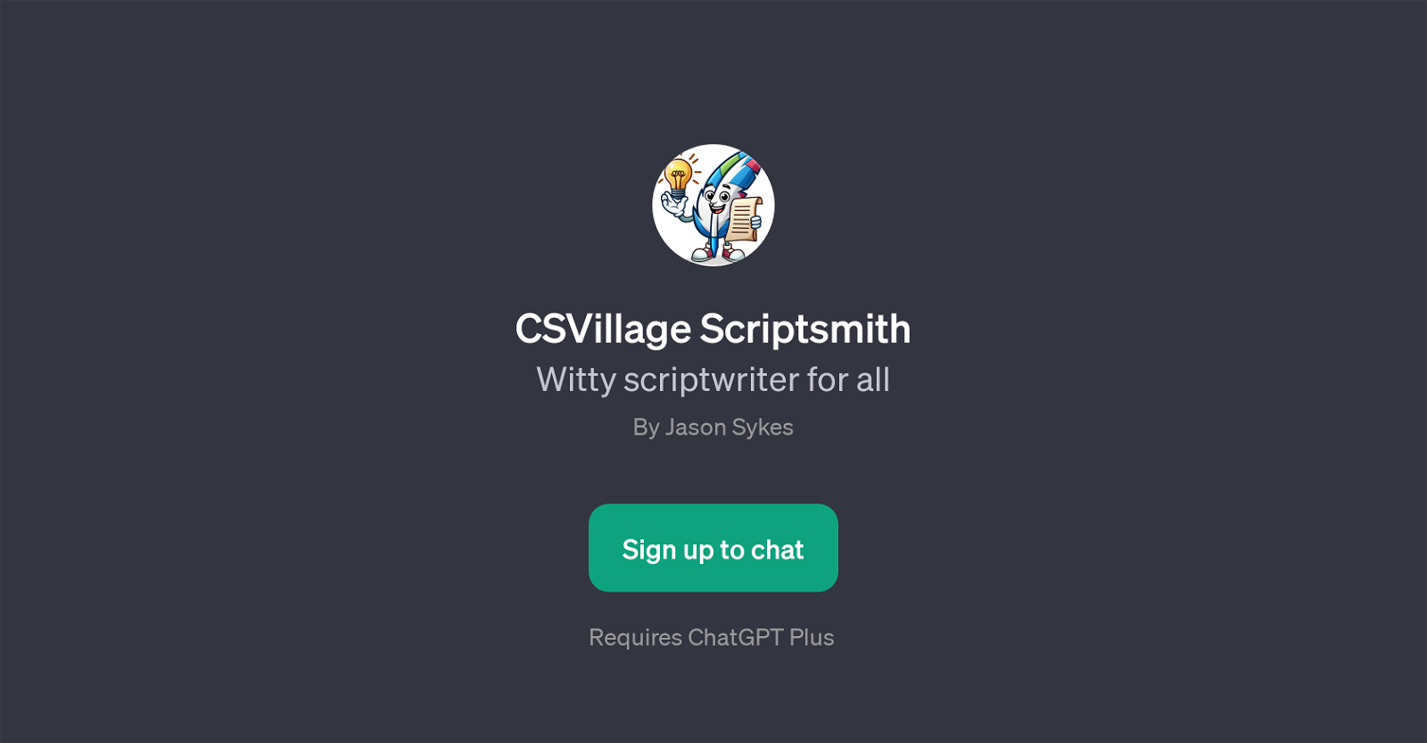 CSVillage Scriptsmith website