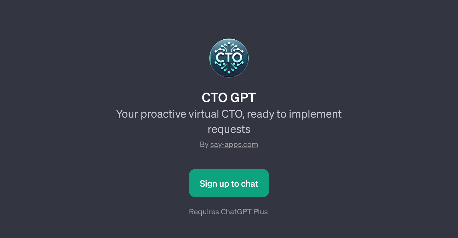 CTO GPT website