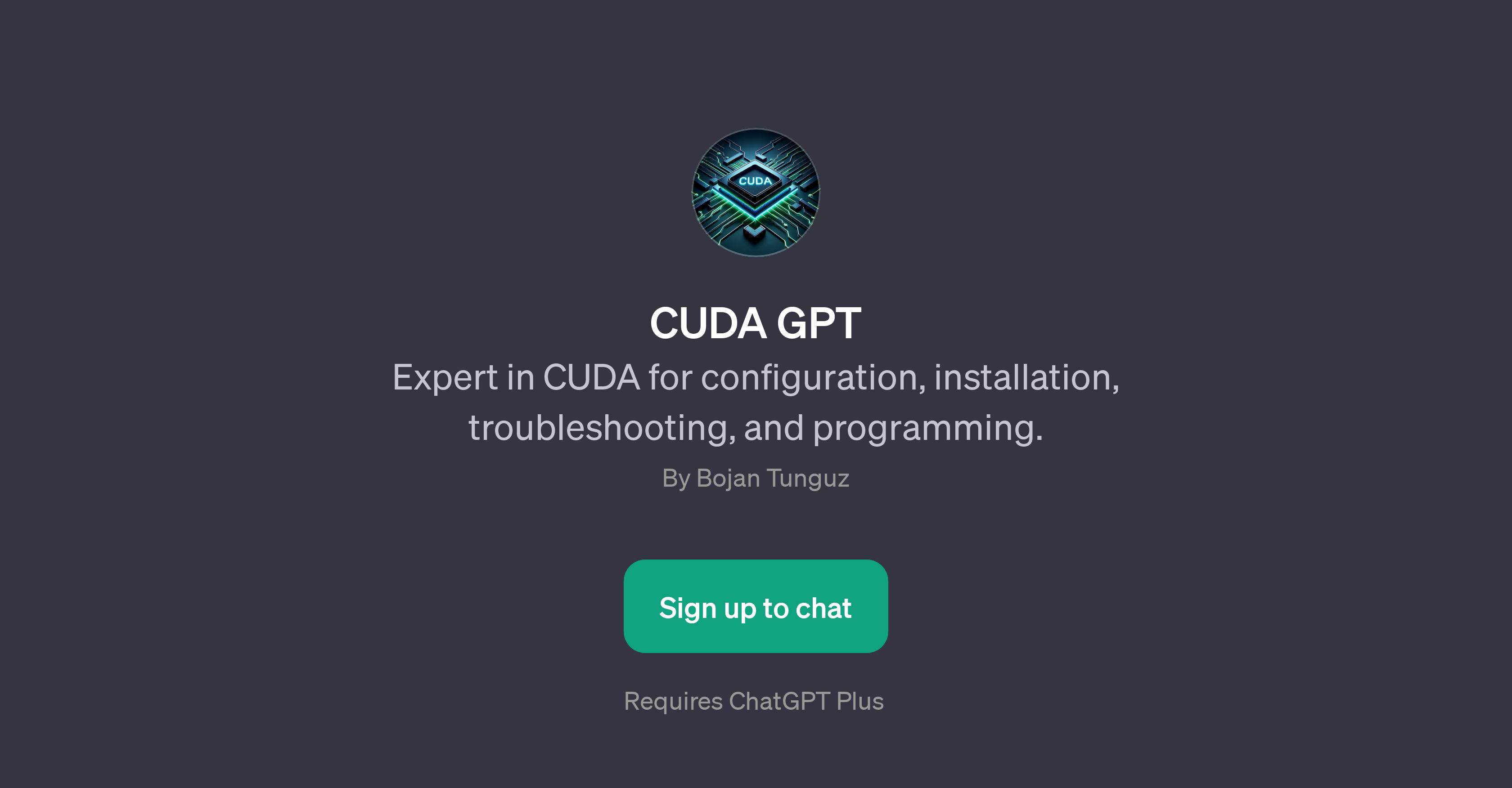 CUDA GPT - Cuda Troubleshooting - TAAFT