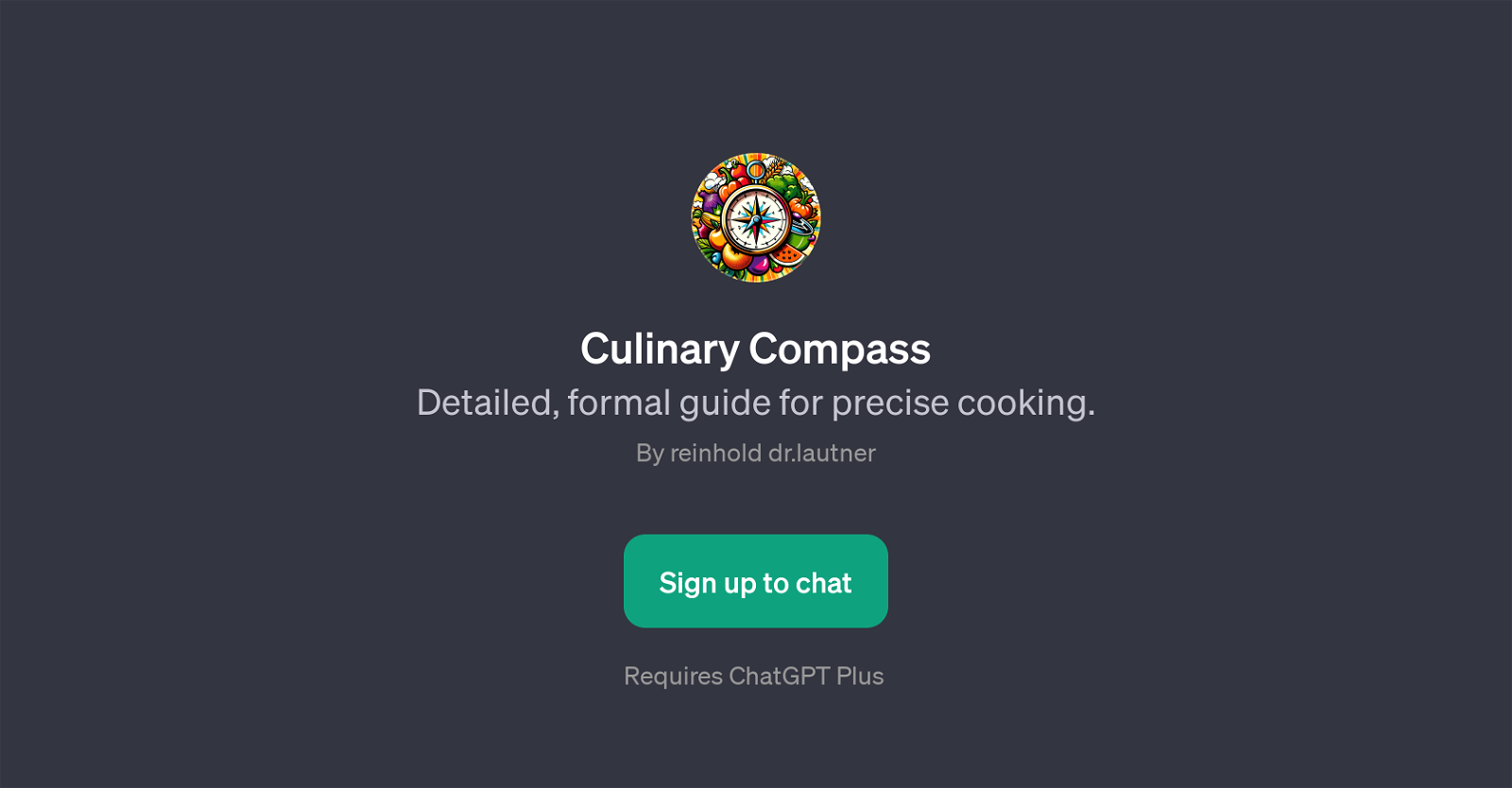 Culinary Compass website