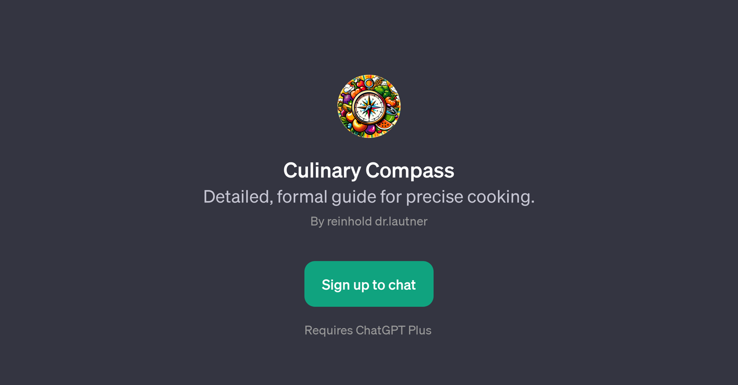 Culinary Compass website