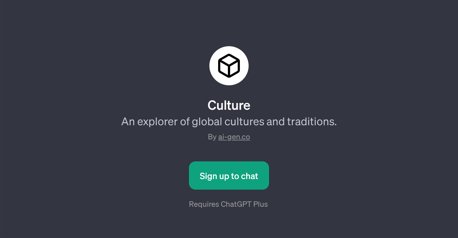 Culture website