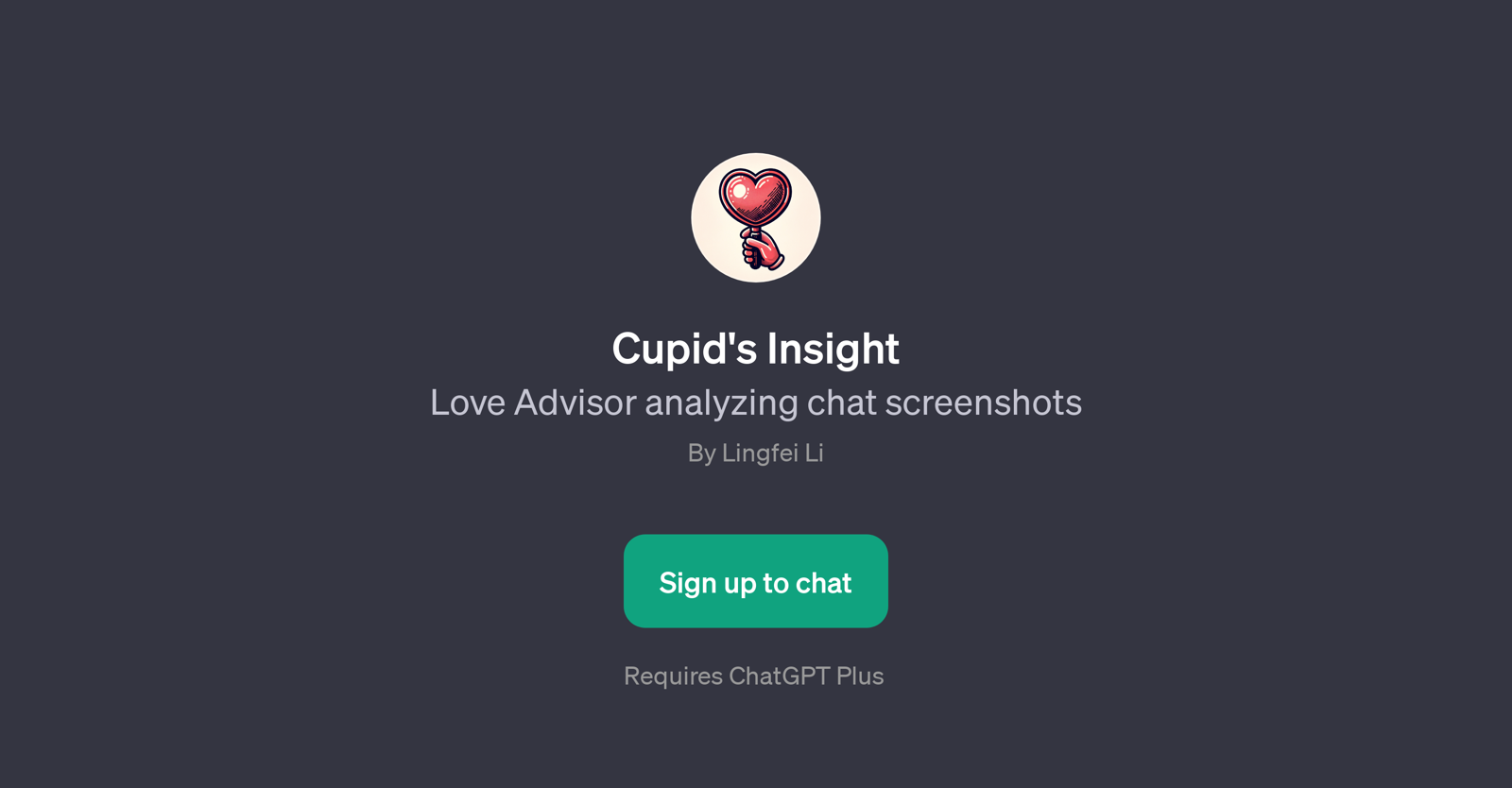 Cupid's Insight website
