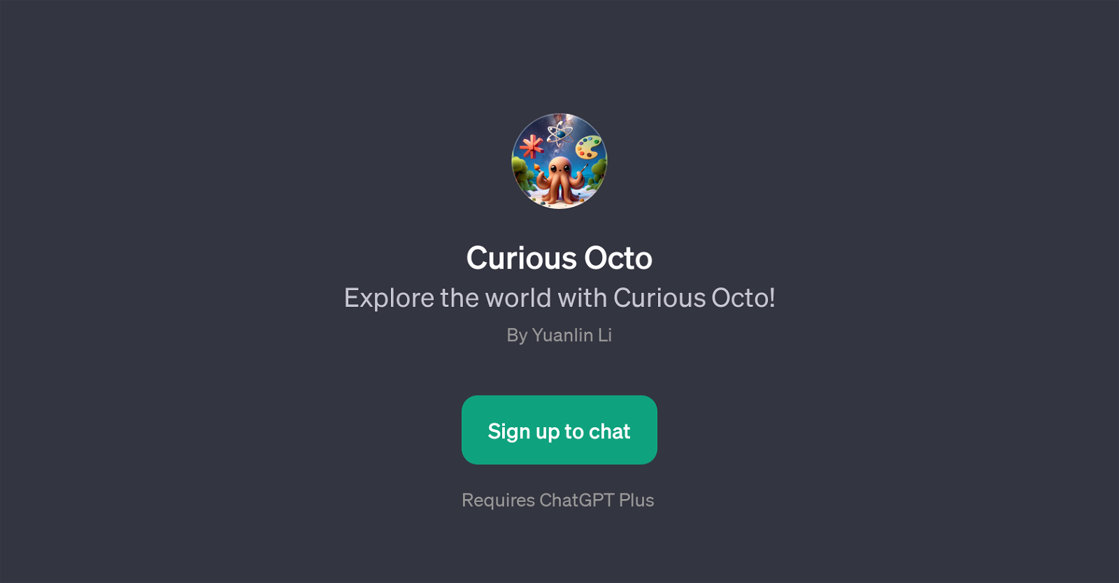 Curious Octo website