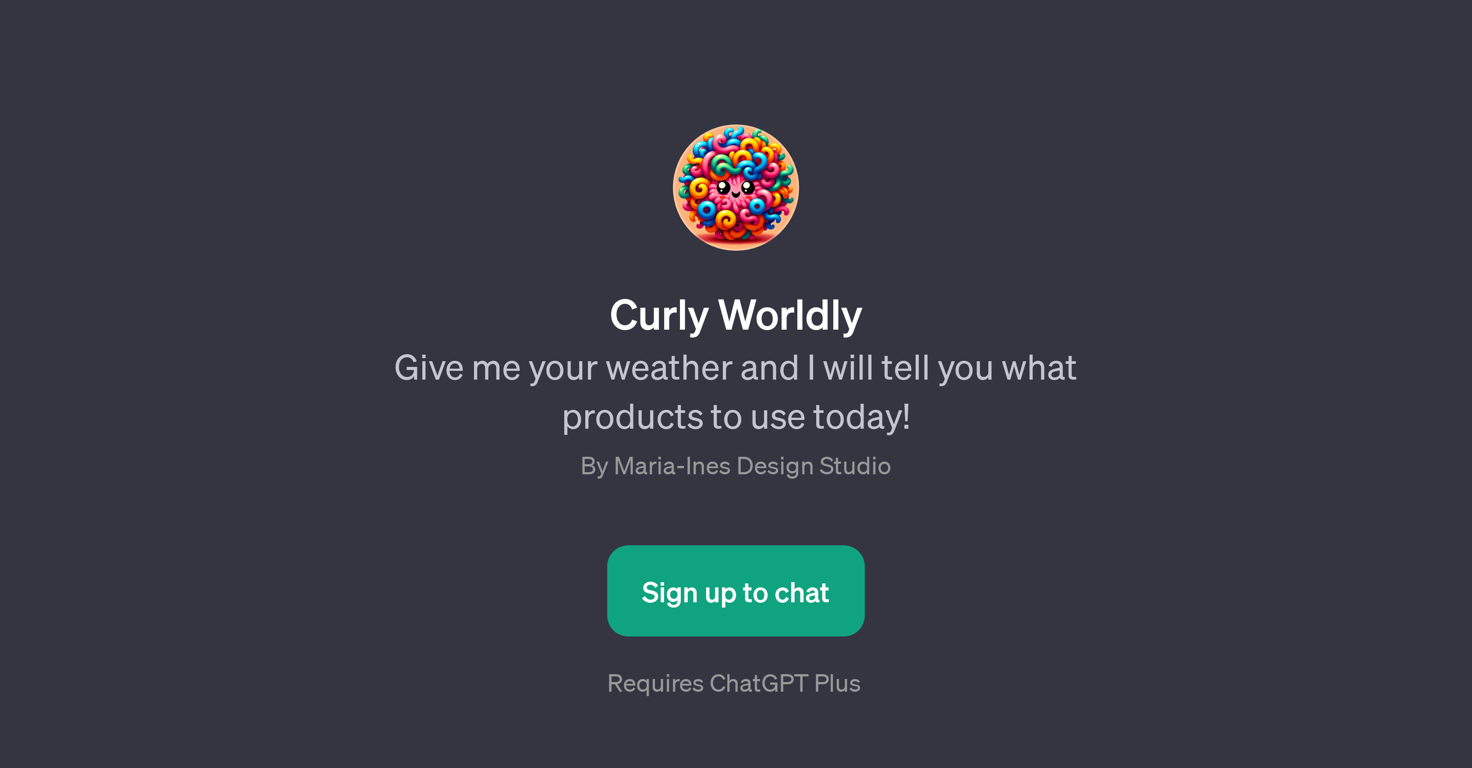 Curly Worldly website