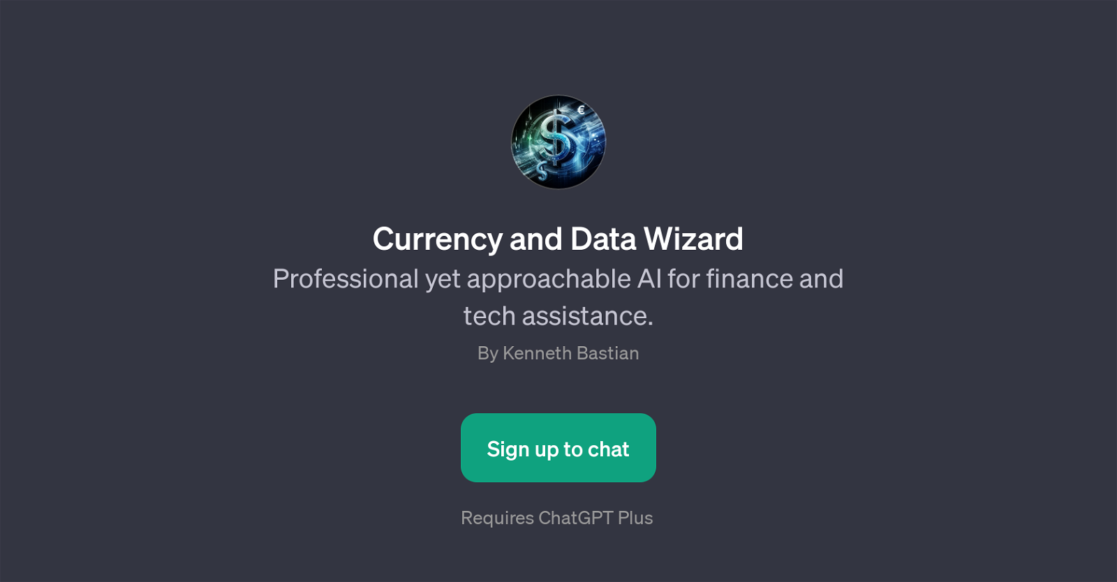 Currency and Data Wizard website