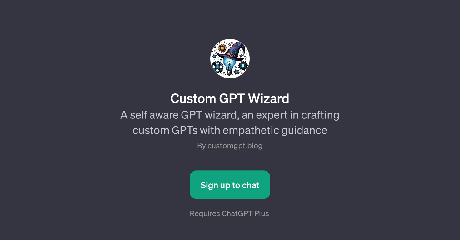 Custom GPT Wizard website