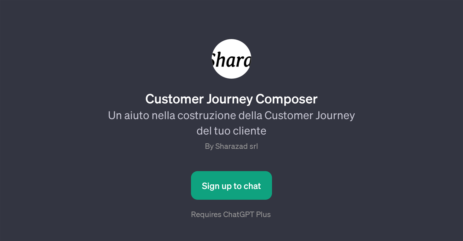 Customer Journey Composer website