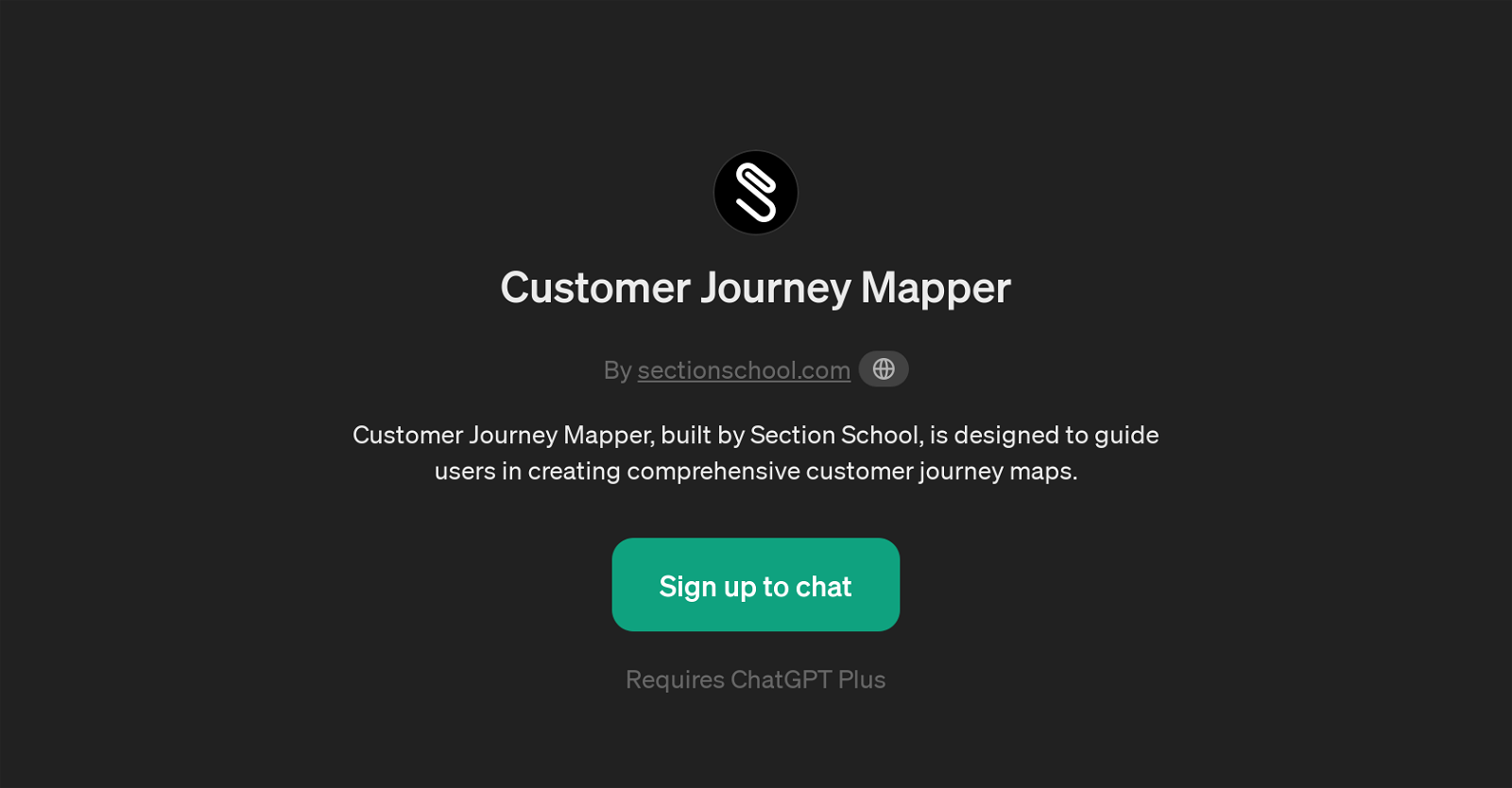 Customer Journey Mapper website