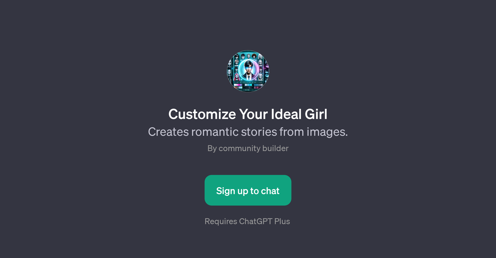 Customize Your Ideal Girl website