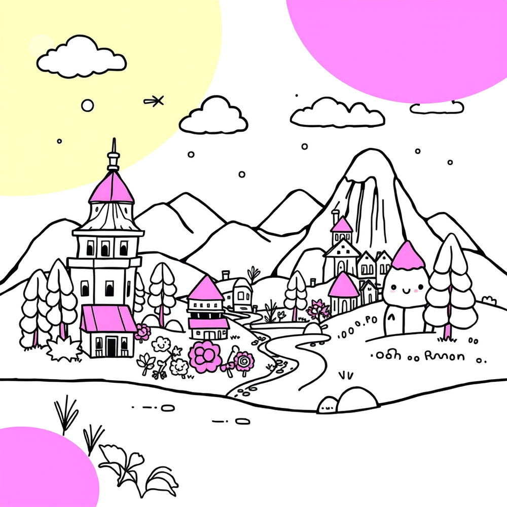 cute kawaii coloring pages for adult idea gen website