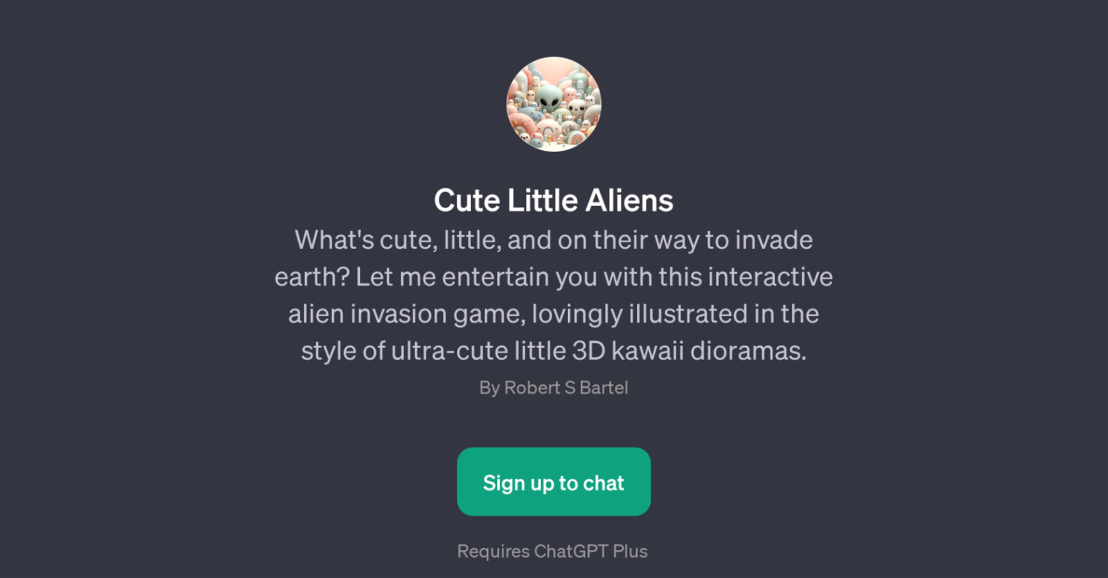 Cute Little Aliens website