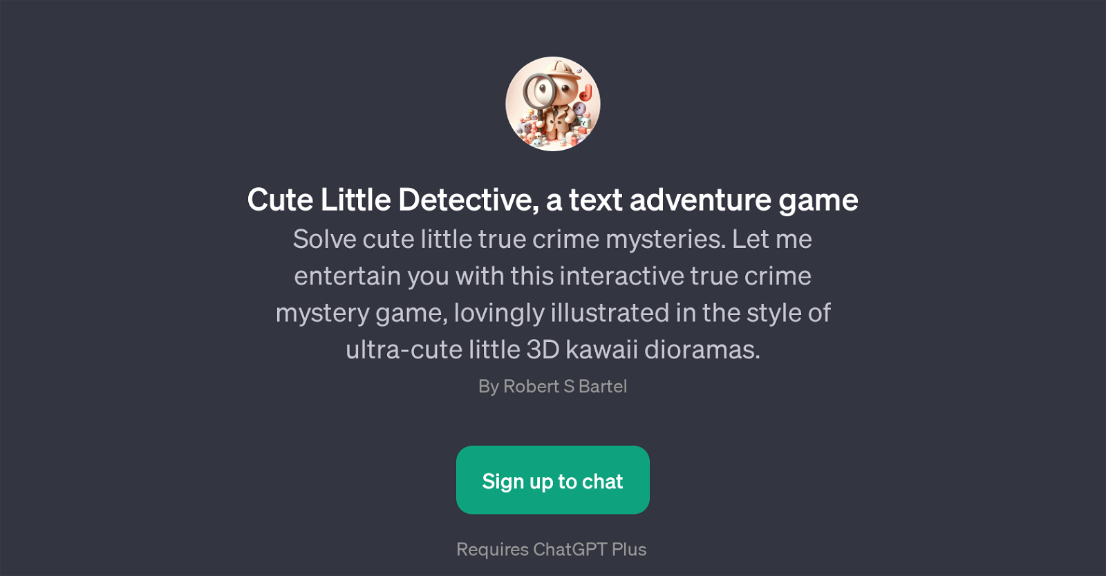 Cute Little Detective website