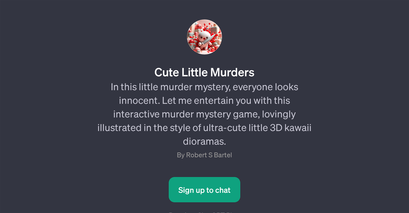 Cute Little Murders website