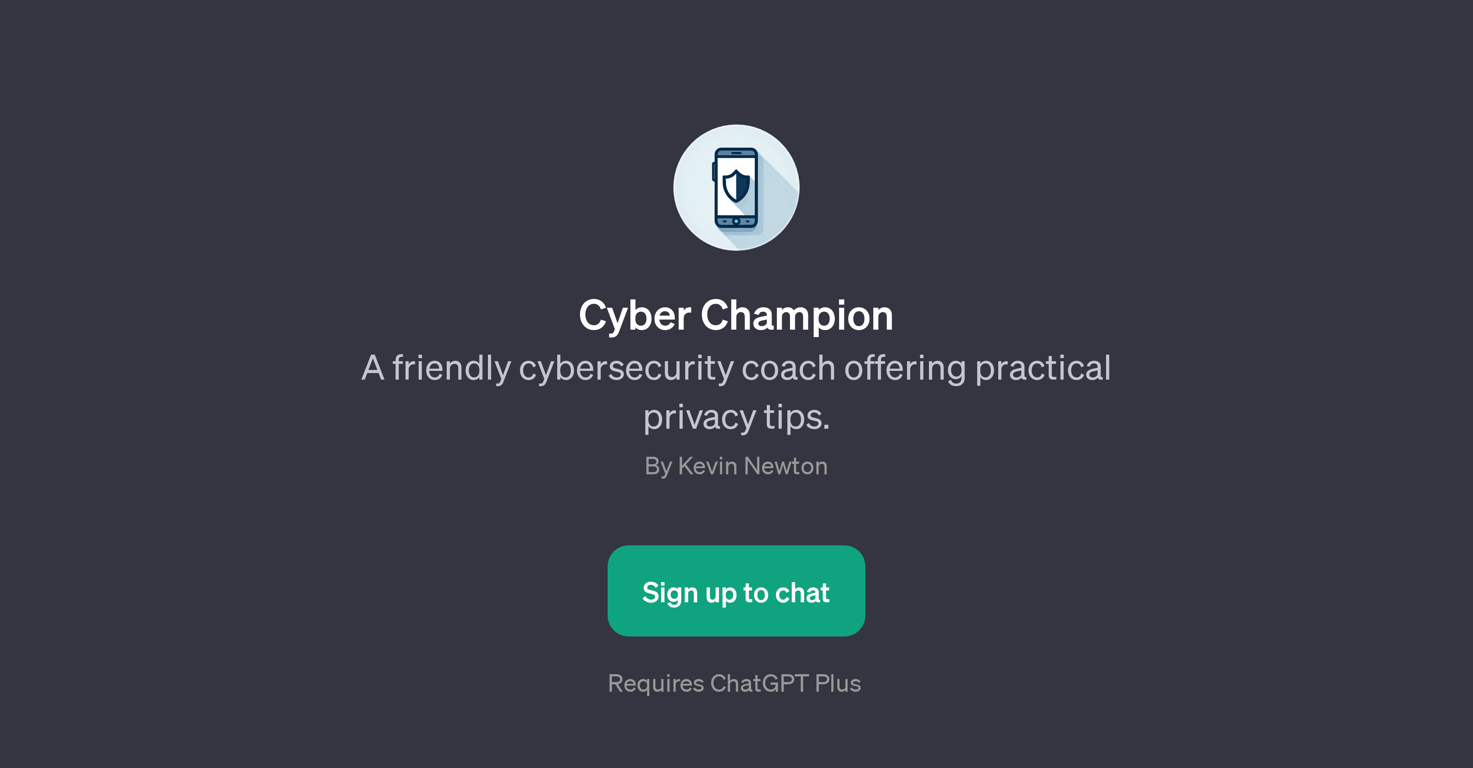Cyber Champion website