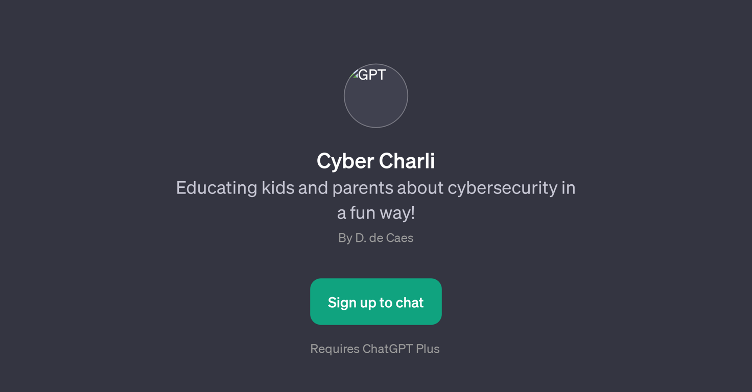 Cyber Charli website